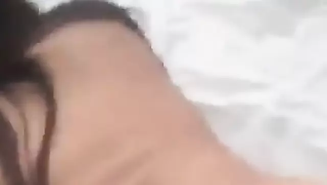 Busty Asian babe enjoys doggystyle sex